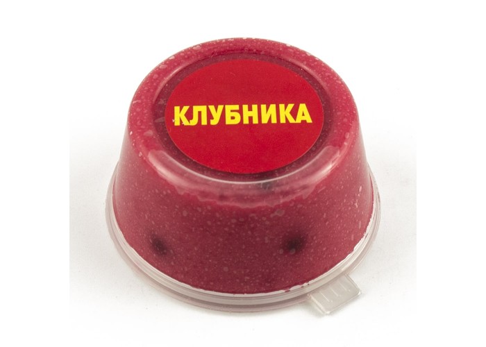 Тесто готовое Magic "горох+манка" (мастырка) клубника (10шт в упак)