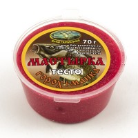 Тесто готовое Magic "горох+манка" (мастырка) клубника (10шт в упак)