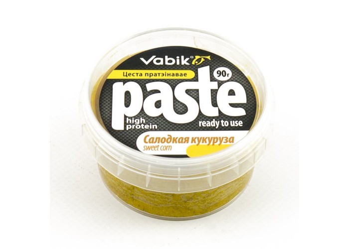Тесто протеиновое Vabik Paste Сладкая кукуруза 90 г (5шт в упак)