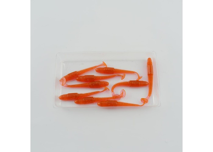 Виброхвост FISHER BAITS Tiga 57мм цвет 01 (уп. 9шт)