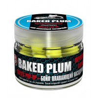 Бойлы плавающие Sonik Baits Pop-Up 14мм Baked Plum (Печеная слива) банка 90мл