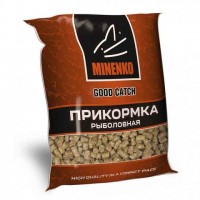 Прикормка гранулированная MINENKO Good Catch 10мм 0,7кг Мед