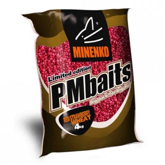 Зерновая смесь MINENKO PMbaits Big Pack 4кг Red Strawberry Wheat