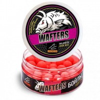 Бойлы нейтральной плавучести MINENKO Wafters Strawberry (fluo) 14мм 70гр
