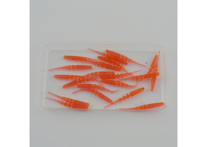 Виброхвост FISHER BAITS Twig 30мм цвет 01 (уп. 20шт)