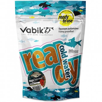 Прикормка увлаженная Vabik Ready cold Water Лещ Смесь специй (уп. 10 штук) 750гр