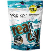 Прикормка увлаженная Vabik Ready cold Water Плотва Конопля (уп. 10 штук) 750гр