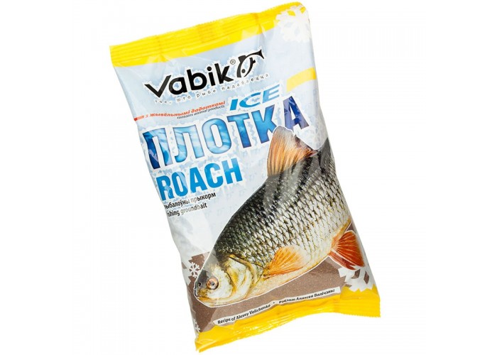 Прикормка Vabik Ice Плотва 750 гр (уп. 10 штук)