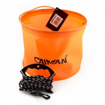 Ведро складное круглое Caiman EVA 10 л Ф24см