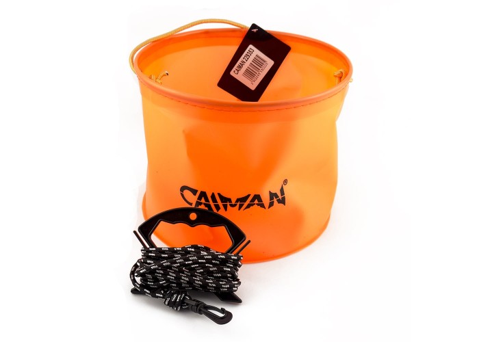 Ведро складное круглое Caiman EVA 10 л Ф24см