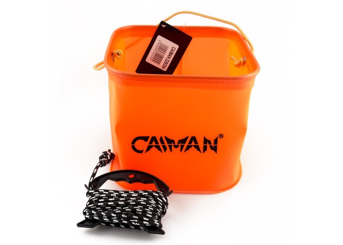 Ведро складное квадратное Caiman EVA 7 л 21 см