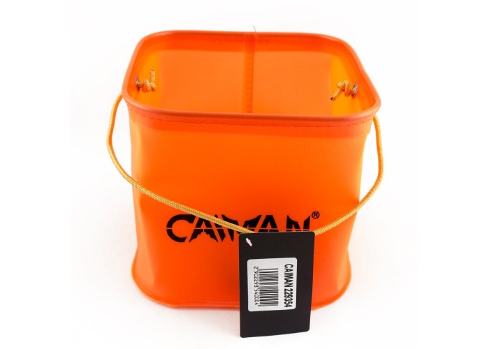 Ведро складное квадратное Caiman EVA 7 л 21 см