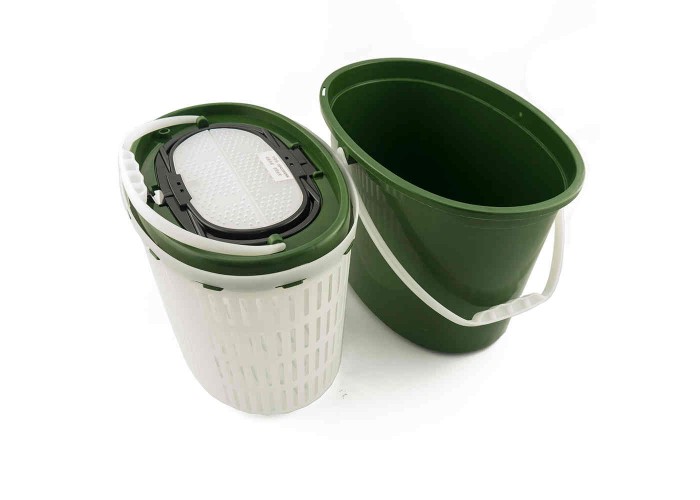 Ведро-кан для живца овальное с клапаном Palomino PL6074 малое