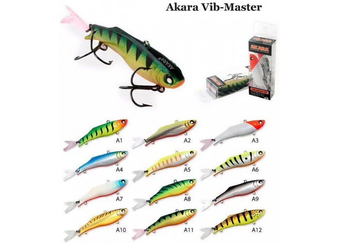 Воблер Akara раттлин Vib-Master 85 мм 19 гр А 5