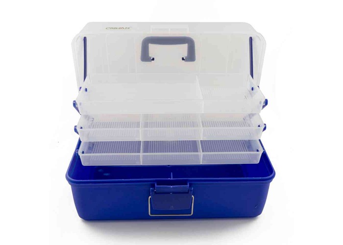 Ящик Caiman прозрачная крышка ZY-060 36x20x21cm