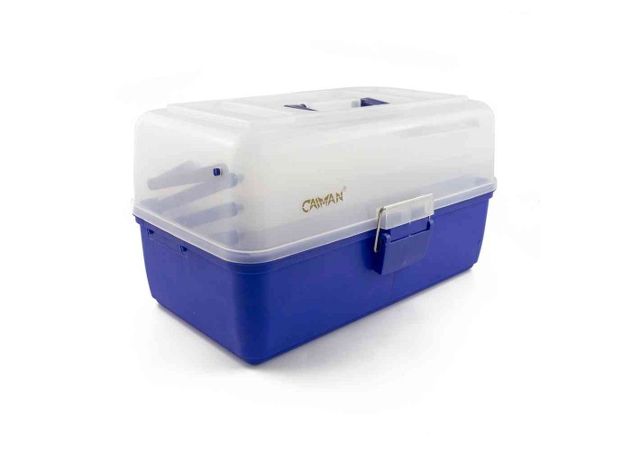 Ящик Caiman прозрачная крышка ZY-060 36x20x21cm