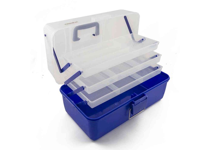 Ящик Caiman прозрачная крышка ZY-060 36x20x21cm