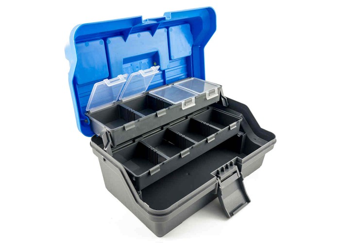 Ящик 2-х полочный Palomino PL6073 синяя крышка