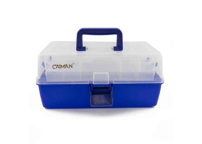 Ящик Caiman прозрачная крышка ZY-059 31x18x14cm