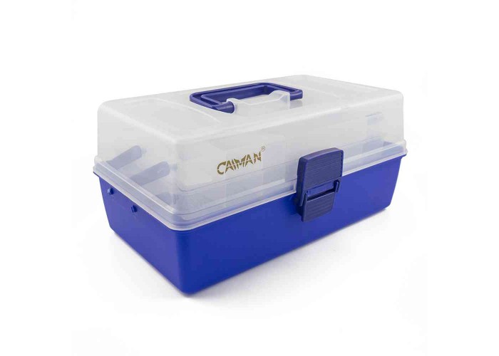 Ящик Caiman прозрачная крышка ZY-059 31x18x14cm