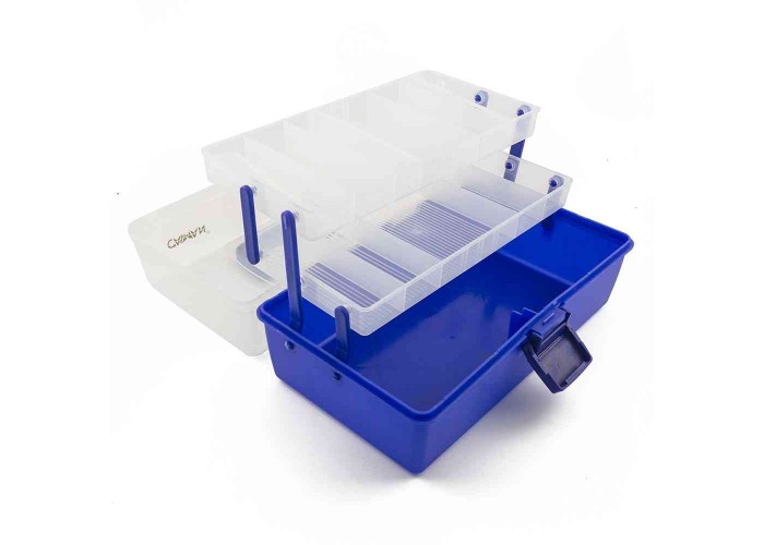 Ящик Caiman прозрачная крышка ZY-059 31x18x14cm